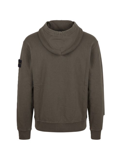Hoodie Sweater grigio Stone Island | L2S15 6100009 S0051V0078 COAL GREY